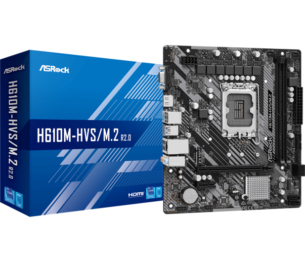 ASRock H610M-HVS/M.2 R2.0 - 1244245 - zdjęcie 2